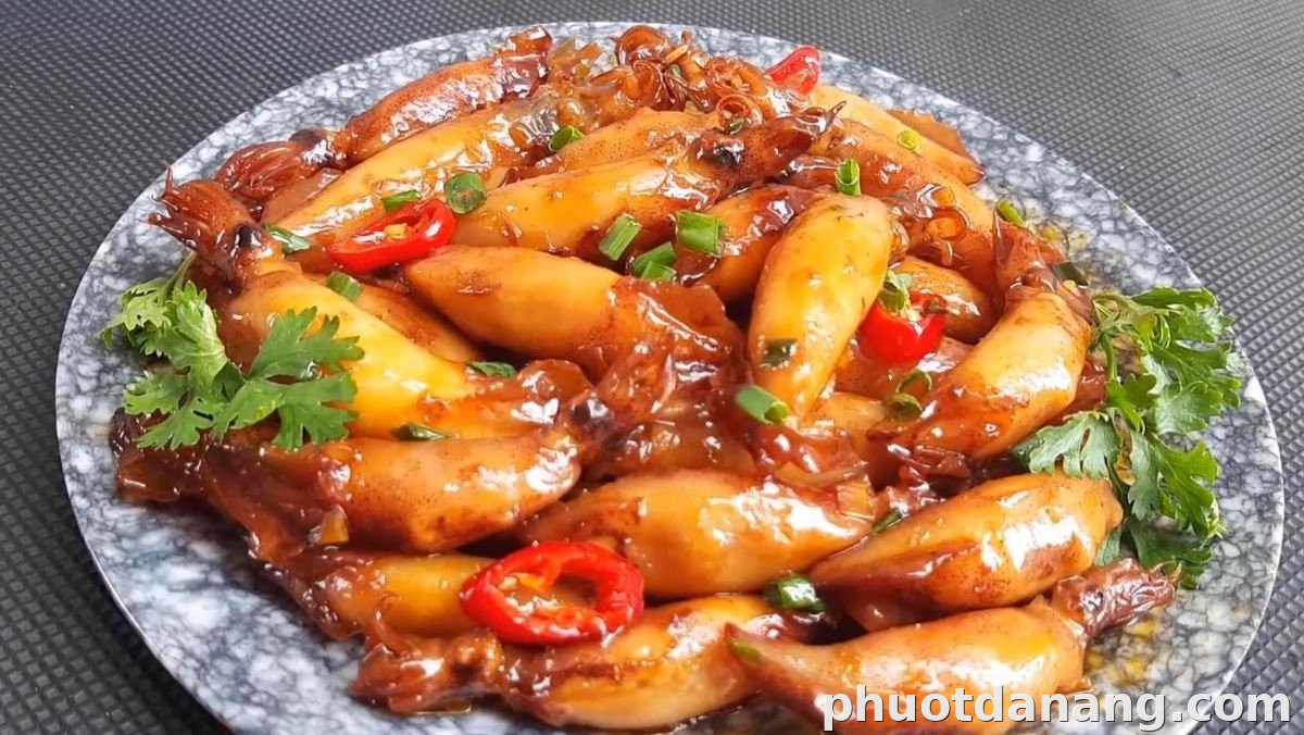 Mực chiên mắm